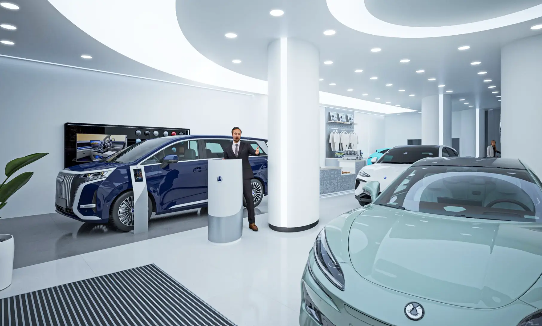 BYD Denza Store-Projekt – Bauleitung und Gewerke-Koordination für anspruchsvolle Store-Bauprojekte mit Fokus auf saubere Schnittstellen und qualitätsgerechte Übergabe